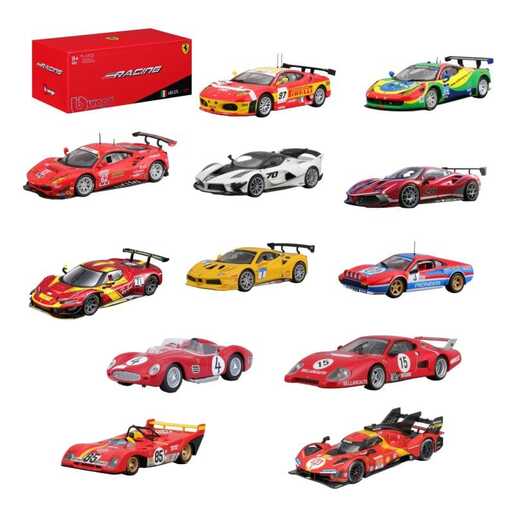 BBURAGO 1:43 FERRARI TRKAĆI AUTO - SORTO