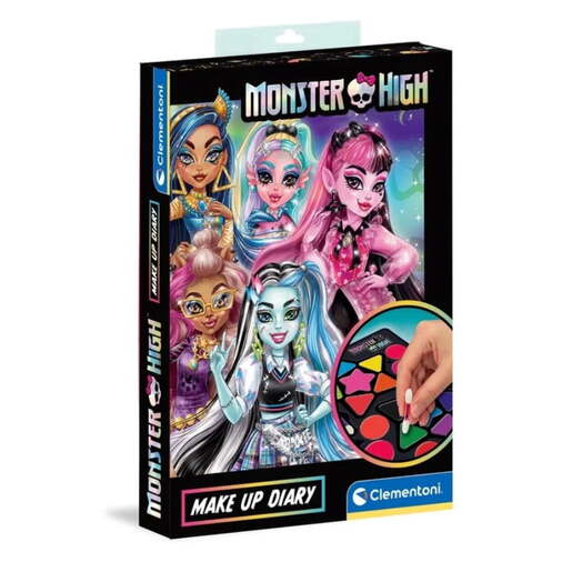 CLEMENTONI CL18801 MONSTER HIGH MAKE UP DIARY DJEČJI SET ZA ŠMINKANJE