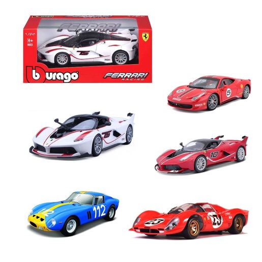BBURAGO 1:24 FERRARI TRKAĆI AUTO - SORTO