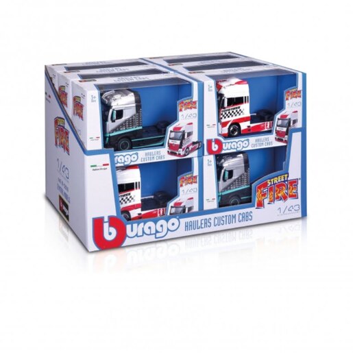 BBURAGO 1/43 HAULERS CUSTOM CABS