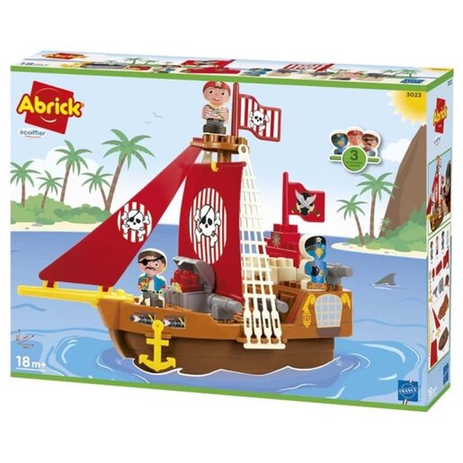 ECOIFFIER piratski brod set SM003023