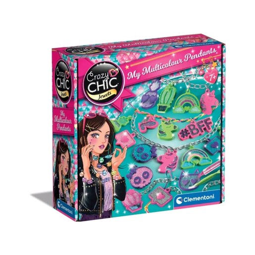 CLEMENTONI CL18757 CRAZY CHIC VIŠEBOJNI PRIVJESCI