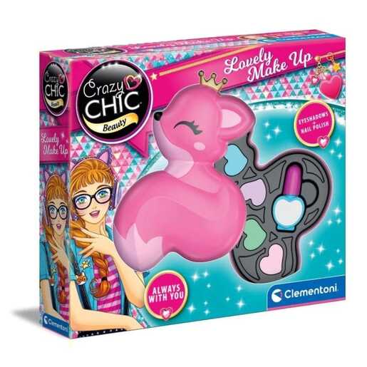 CLEMENTONI CL18795 CRAZY CHIC DJEČJI SET ZA ŠMINKANJE LISICA