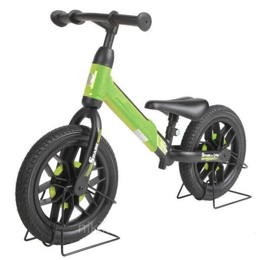 QPlay® balans bicikl Spark LED, Green