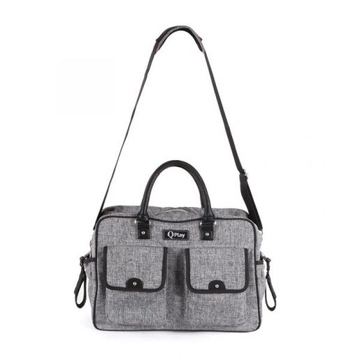 QPlay® Roditeljska torba Sylvie Grey