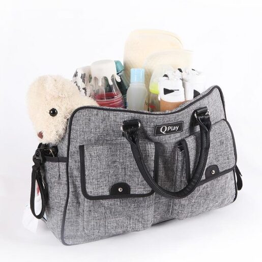 QPlay® Roditeljska torba Sylvie Grey