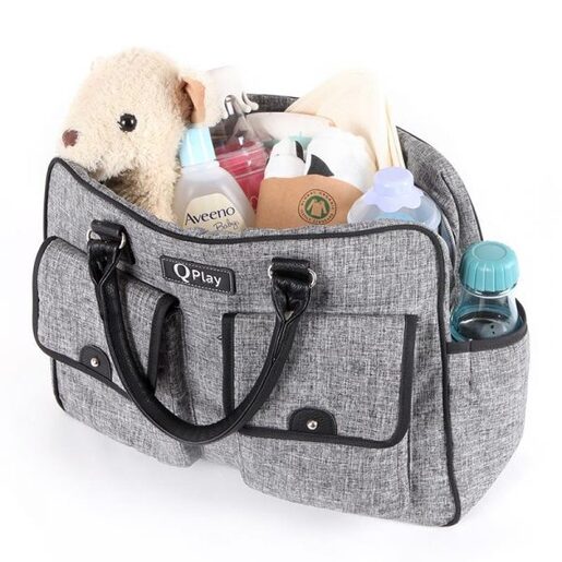 QPlay® Roditeljska torba Sylvie Grey