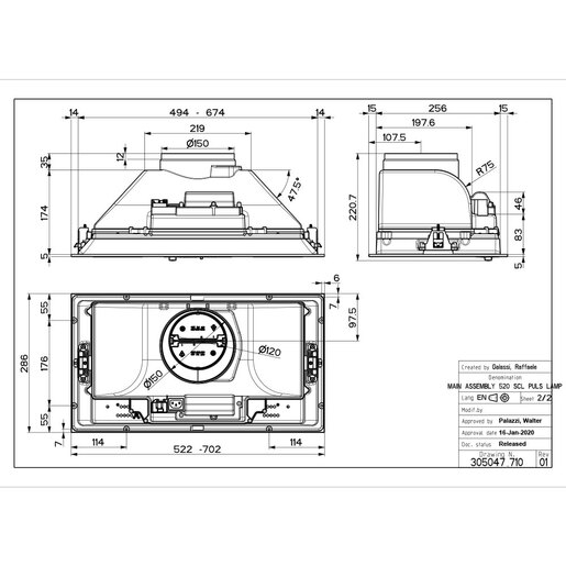 Faber napa Inka Smart C LG A70