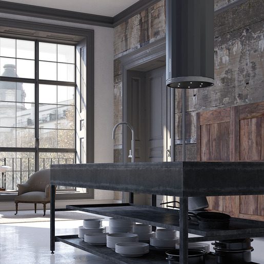 Faber napa Corinthia Isola EV8+ DG Matt/Concrete A 37