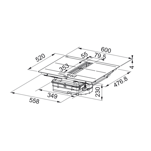 Faber ploča Galileo Slim F600
