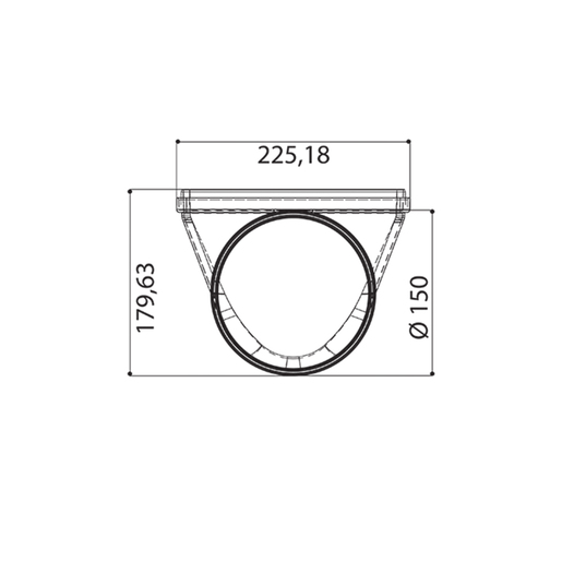 Faber Koljeno CRC 90 220×90 – 112.0459.451