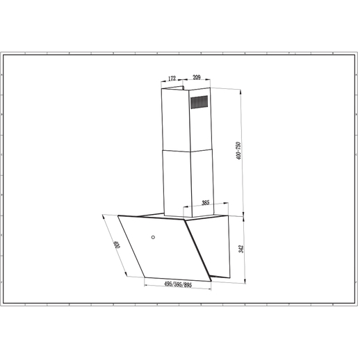 Faber napa VRT BK A60 2LS