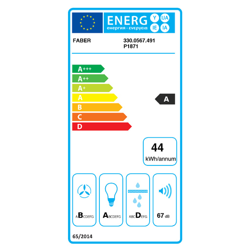Faber napa VRT BK A60 2LS