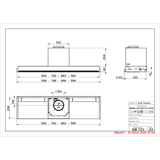 Faber napa IN-NOVA PREMIUM X KL A60