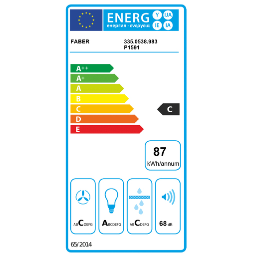 Faber napa Eclipse EV8 X A37