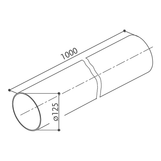 Faber Odvodna cijev TC 1000 – 112.0157.308
