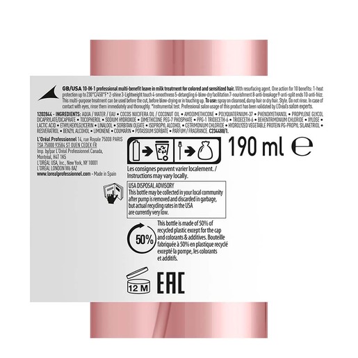 L'oreal-Professionnel Paris SE Vitamino Color 10 u 1 sprej za obojenu kosu LP697436, 190 ml