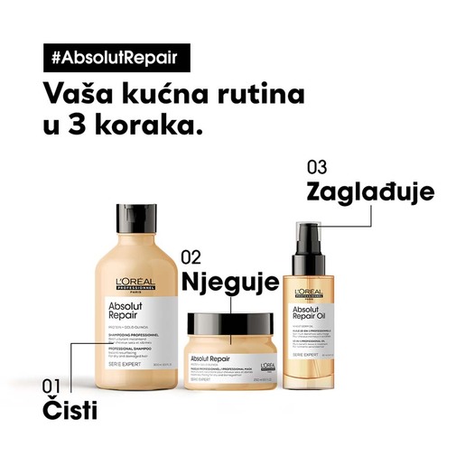 L'oreal-Professionnel Paris SE Absolut Repair balzam za jako oštećenu kosu LP697609, 200 ml