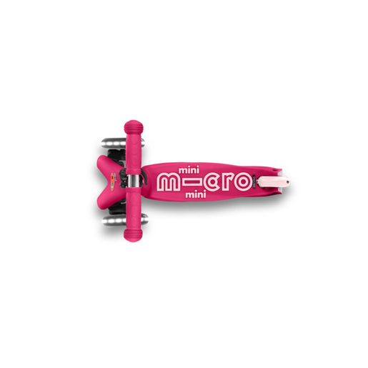 Mini Micro 3u1 romobil Deluxe Plus LED Pink