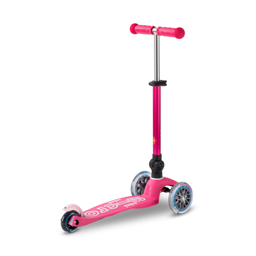 Mini Micro Deluxe Foldable Pink romobil