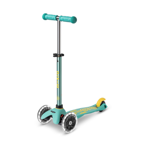 Mini Micro Deluxe ECO LED Mint romobil