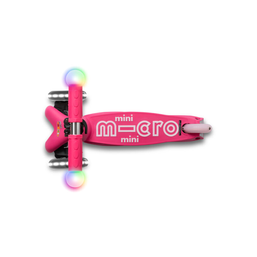 Mini Micro Deluxe Magic LED Pink romobil