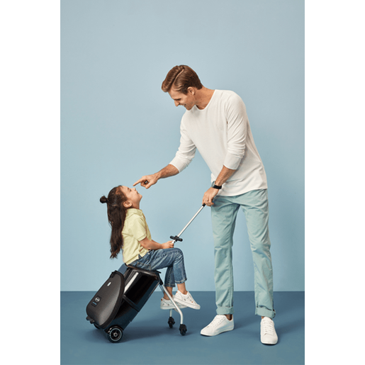 MICRO dječji kofer Lazy Crni