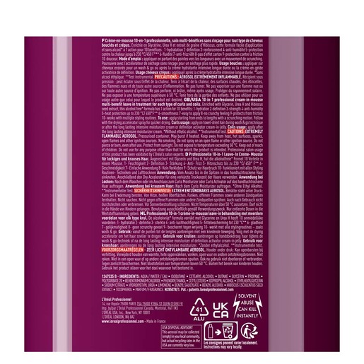 L'oreal-Professionnel Paris Curl Expression 10 u 1 pjena za kovrčavu kosu LP710973, 250 ml