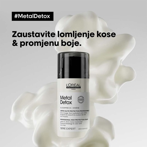 L'oreal-Professionnel Paris SE Metal Detox Leave In krema za kosu LP161153, 100 ml