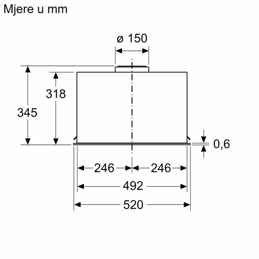 Bosch napa DLN56AC60