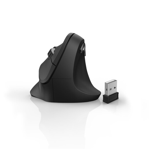 HAMA miš  EMW-500 ergonomski, bežični