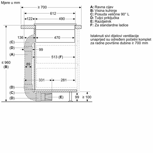 Bosch set za recirkulaciju HEZ9VDKR0