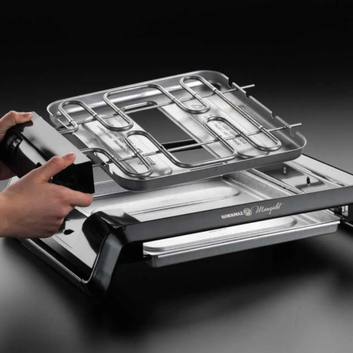 KORKMAZ Mangalet crni granit BBQ roštilj A333-02