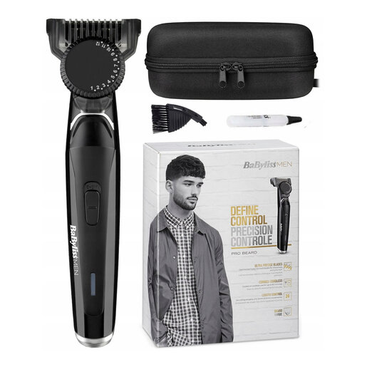 BaByliss trimer T881E za bradu: 0,5mm preciznost, 1-12 mm, bežični
