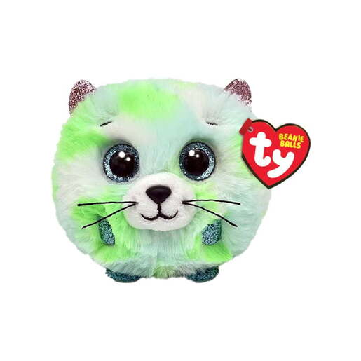 TY 42537 zelena mačka evie 8 cm