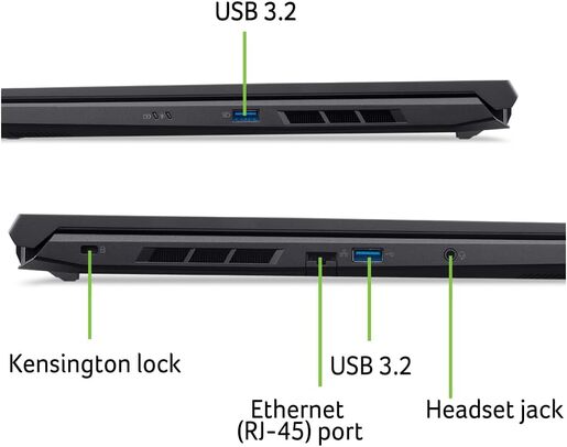 Acer laptop Nitro V16 NH.QRUEX.004, 16 WQXGA IPS 165Hz, AMD Ryzen 7 8845HS, 16GB RAM, 512GB SSD, NVIDIA GeForce RTX 4060 8GB, Linux