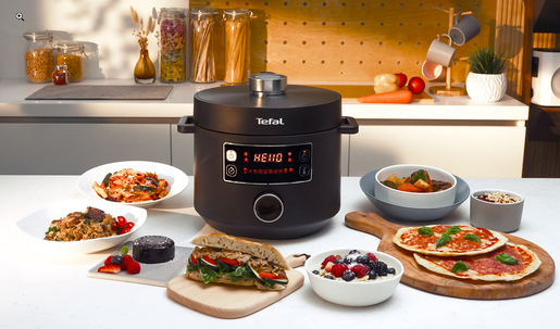 Tefal Turbo Cuisine Black električni ekspres lonac