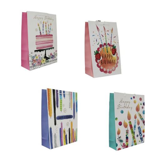 DEXY16362 UKRASNA KESA SVECICE B-DAY SREDNJA ASST