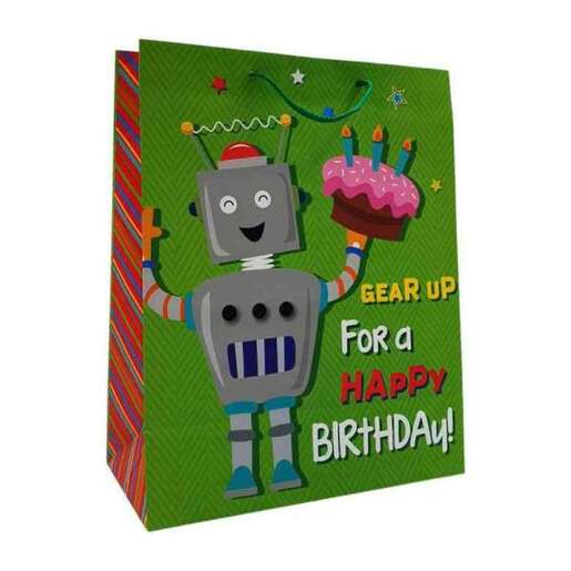 DUK15624 UKRASNA KESA LARGE ROBOT 26X32X12 CM