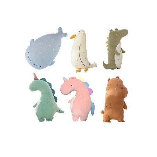 PLIŠANE ŽIVOTINJE JASTUK, 50 CM, ASST.067573