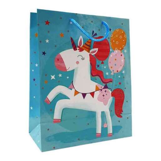 DUK15648 UKRASNA KESA LARGE UNICORN 26X32X12 CM