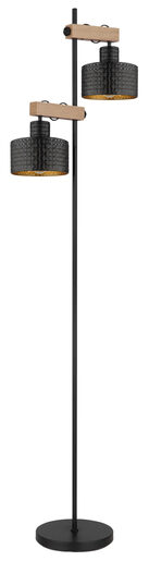 GLOBO podna lampa RIELLY CRNA 15651S