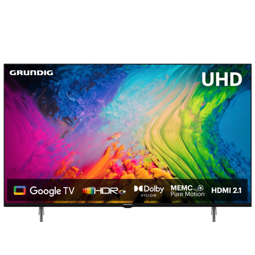 GRUNDIG LED televizor 50" GHU 7850 B, 4K Ultra HD, Smart TV, Google TV, Dolby Digital i Magic Fidelity, Crni