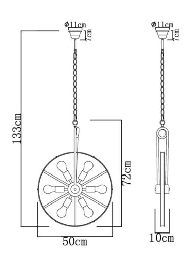 GLOBO visilica TONU 69052-6