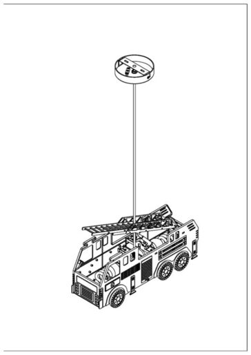 GLOBO dječja visilica KITA 15726