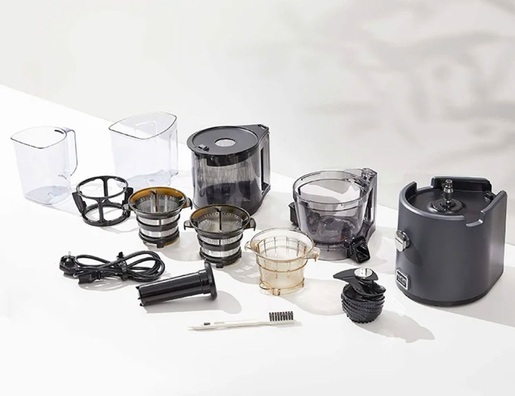 HUROM sokovnik H330P-BES01DL hladno cijeđenje; 50 rpm; Deep Blue