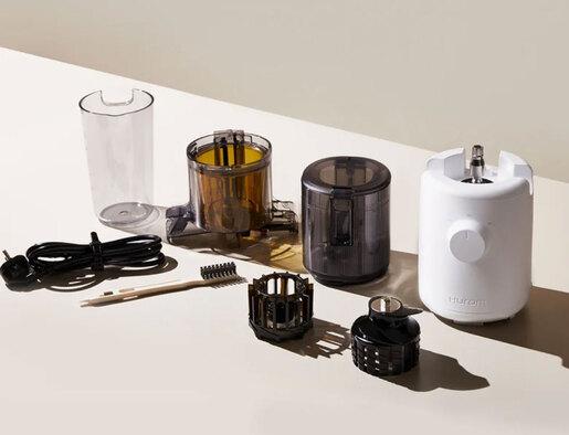 HUROM sokovnik H310A-BEC04BE hladno cijeđenje, 38 rpm; Bež