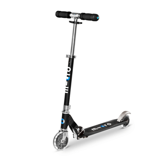 Micro romobil Sprite LED Black