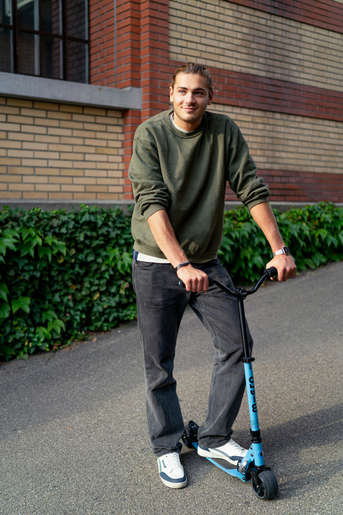 Micro romobil Rocket Deluxe Alaskan Blue