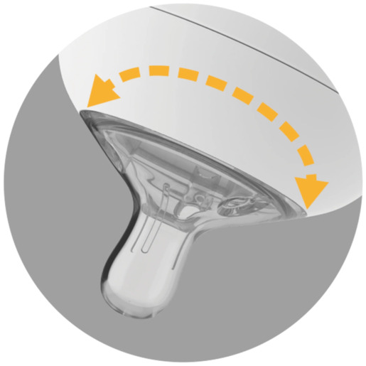 Nanobébé® Flexy silikonska flašica 270 ml – Sage